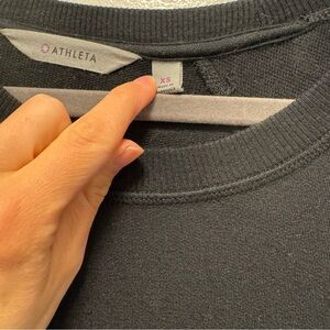 Athleta Black Sweater Dress